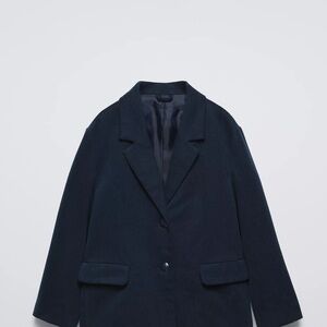 Zara Kid’s Dark Navy Blazer Jacket size 13-14